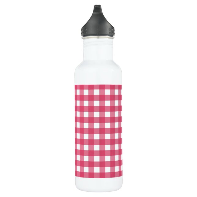 Botella De Agua Cerise gingham (Derecha)