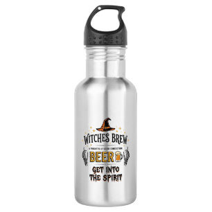 Botella De Agua Cerveza de Halloween Hocus Pocus Divertido Vintage