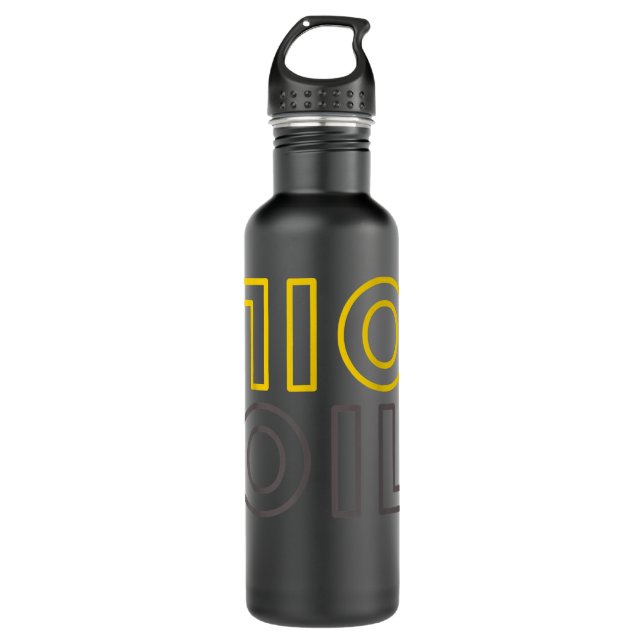 Botella De Agua Cewpins 710 Dabber de PETRÓLEO  (Anverso)