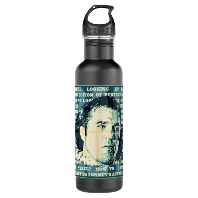 Botella De Agua Chael    SonnenArtes Marciales Mixtas Regalos Clas (Anverso)