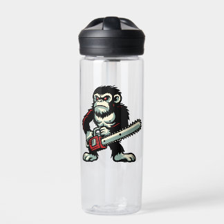 Botella De Agua Chainsaw Chimp