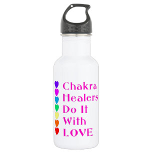 Botella De Agua Chakra Healers lo hace con amor