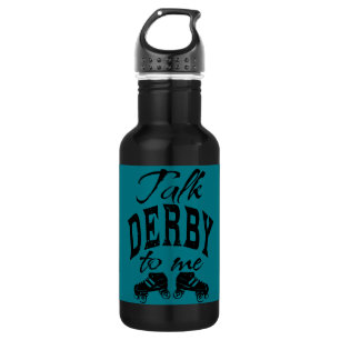 Botella De Agua Charla Derby a mí, rodillo Derby