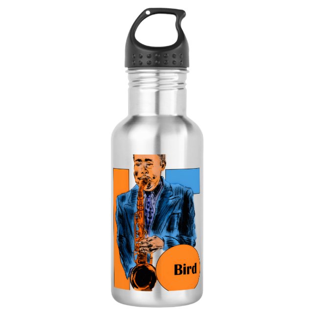 Botella De Agua Charlie Parker (Anverso)