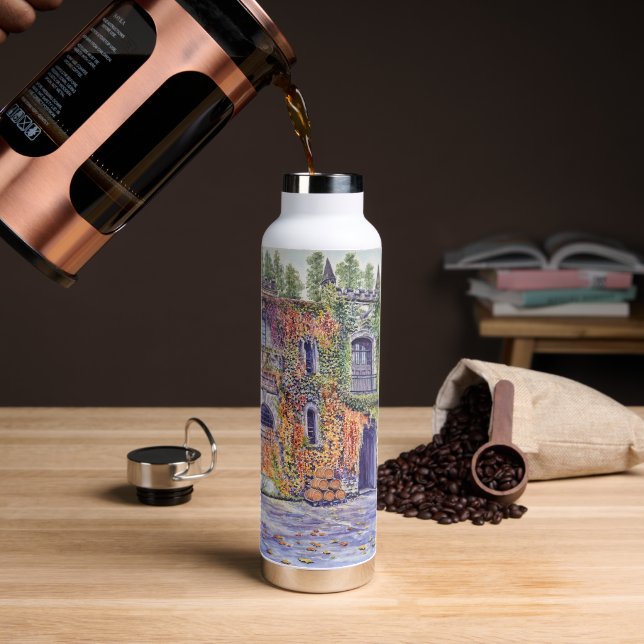 Botella De Agua Chateau Montelena (Café)