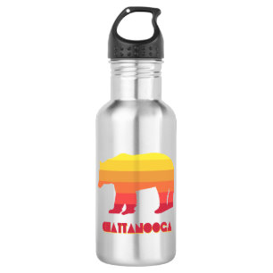 Botella De Agua Chattanooga Tennessee Rainbow Bear