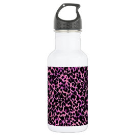 Botella De Agua Cheetah rosado