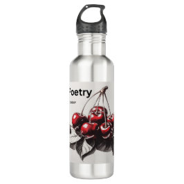 Botella De Agua Cherries Gusto Poetry