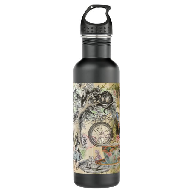 Botella De Agua Cheshire Cat Alice Wonderland Classic (Anverso)