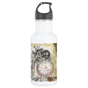 Botella De Agua Cheshire Cat Alice Wonderland Classic