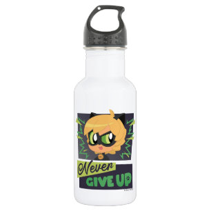 Botella De Agua Chibi Cat Noir Nunca se rinde