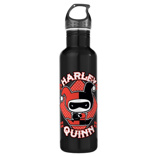 Botella De Agua Chibi Harley Quinn Splits (Anverso)