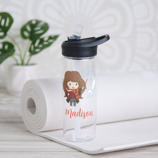 Botella De Agua Chibi Hermione Granger Patronus (Yoga)