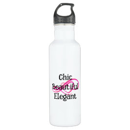 Botella De Agua Chic, Beautiful, Elegant Water Bottle