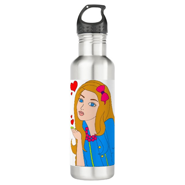 Botella De Agua chica bonito (Anverso)