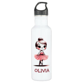 Botella De Agua Chica Cute Little Ballerina