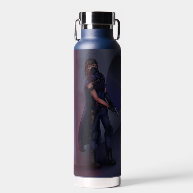 Botella De Agua Chica de acción de Sci Fi (Delantero)