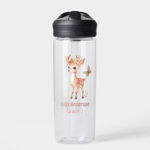 Botella De Agua Chica de animales de los ciervos forestales