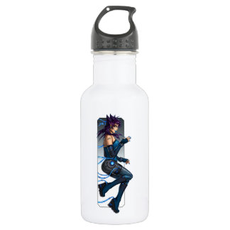 Botella De Agua Chica de Anime de Sci-Fi