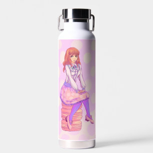 Botella De Agua Chica de Pink Macaron