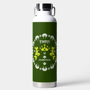 Botella De Agua Chica Mermaid Princess