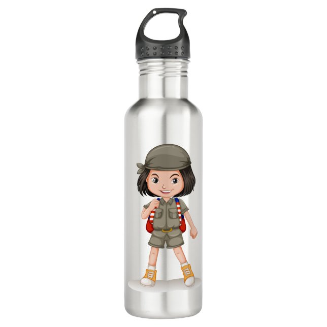 Botella De Agua Chica scout (Anverso)