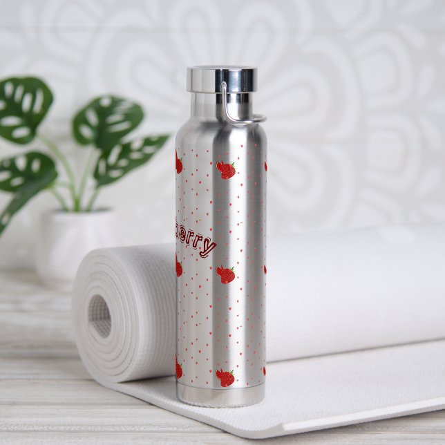 Botella De Agua Chicas de verano de Fresas Cutas (Yoga)
