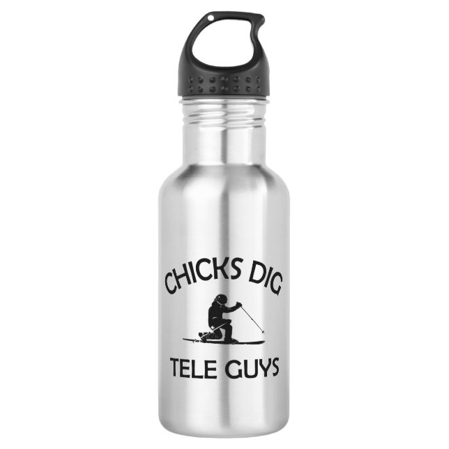 Botella De Agua Chicas Dig Tele Chicos (Anverso)