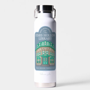 Botella De Agua Chicas Gilmore Biblioteca Stars Hollow