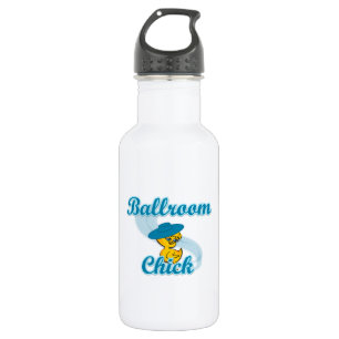 Botella De Agua Chick de salón de baile #3