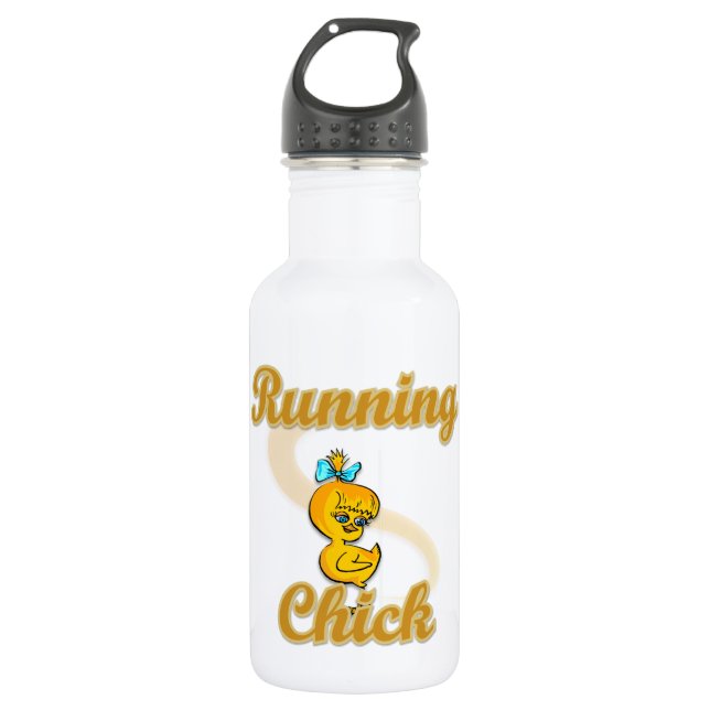 Botella De Agua Chick en ejecución (Anverso)