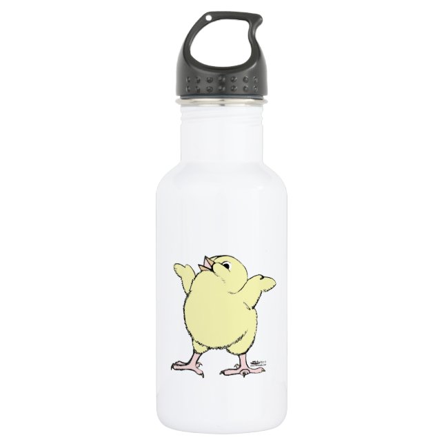 Botella De Agua Chick feliz (Anverso)