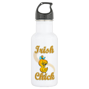 Botella De Agua Chick irlandés