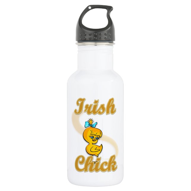 Botella De Agua Chick irlandés (Anverso)