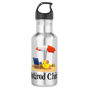 Botella De Agua Chick retirado, qué lindo