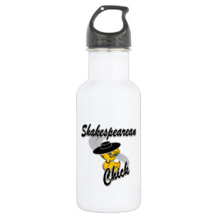 Botella De Agua Chick shakespeareano #4