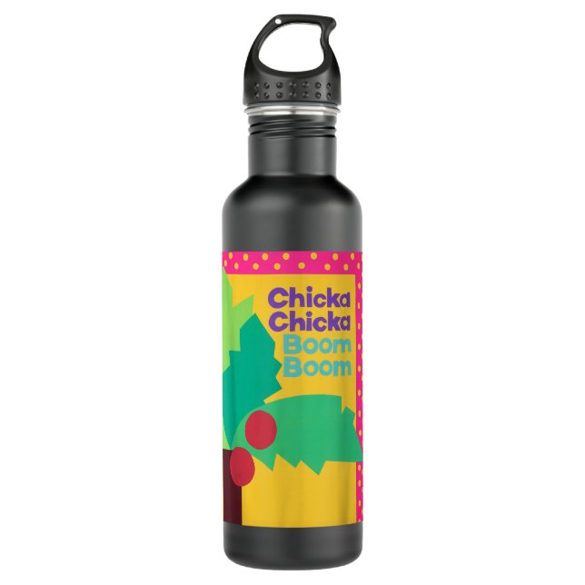 BOTELLA DE AGUA CHICKA CHICKA BOOM (Anverso)