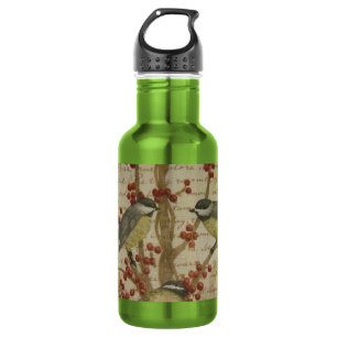 Botella De Agua Chickadees