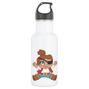 Botella De Agua Chico Pirata