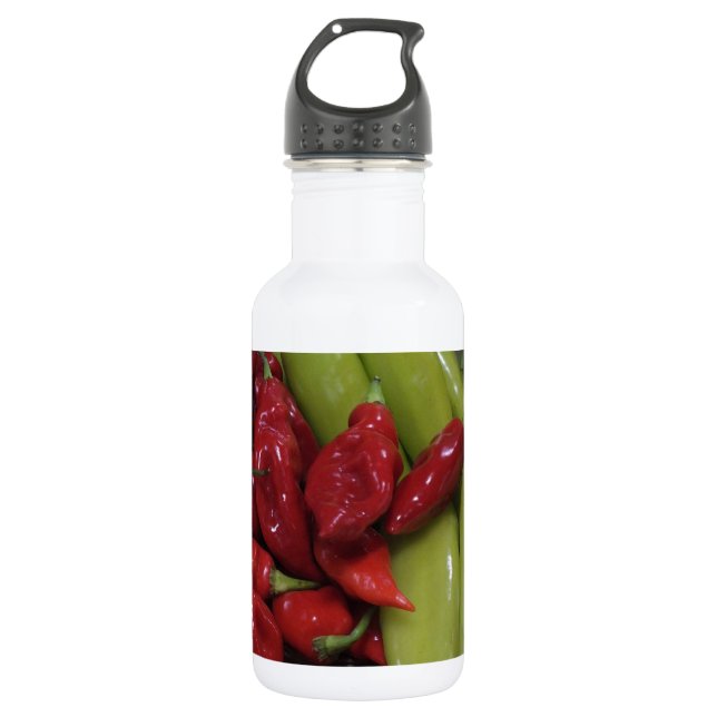 Botella De Agua Chili Peppers (Anverso)