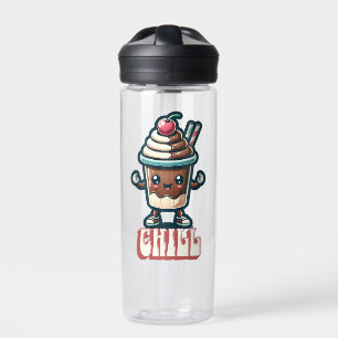 Botella De Agua Chill Chocolate Milkshake Pun