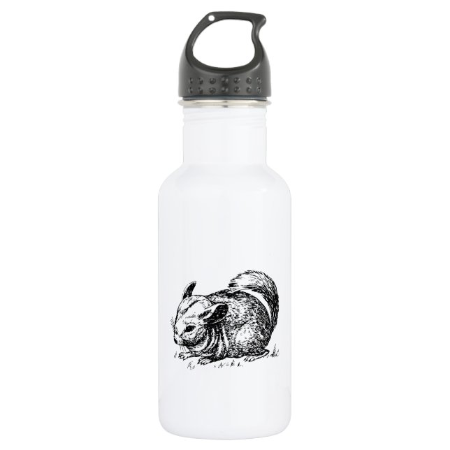 Botella De Agua Chinchilla (Anverso)