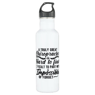Botella De Agua Chiropráctico Verdaderamente Gran Quiropráctico Ch