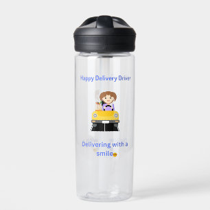 Botella De Agua Chofer de entrega de ropa para mujeres