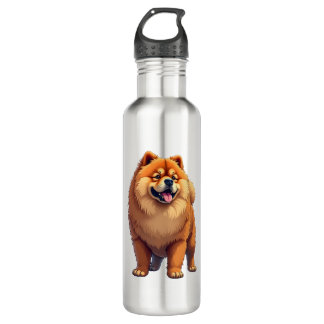 Botella De Agua Chow Chow Dog Chinese Dog Breed for a Chow Chow Co