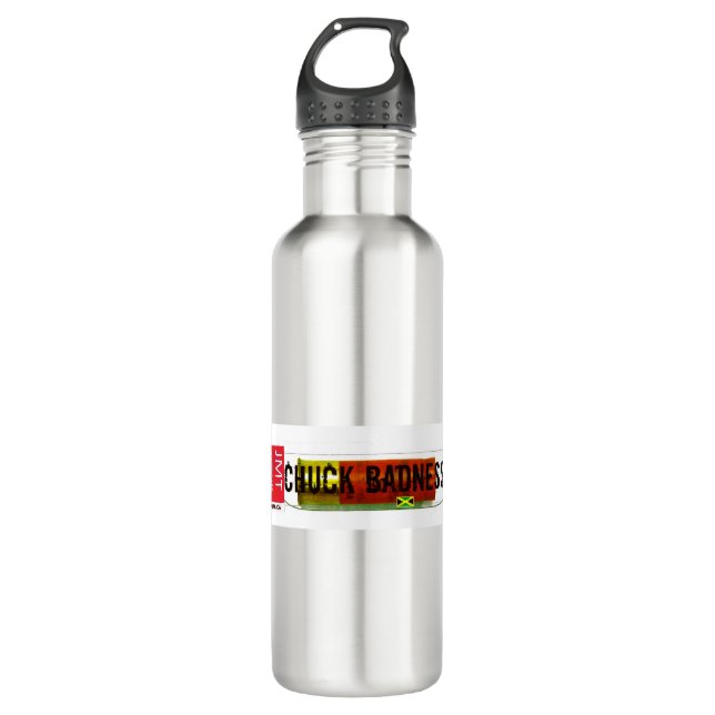 Botella De Agua CHUCK BADNESS /TST Merchandise (Anverso)