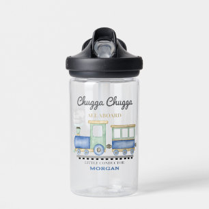 Botella De Agua Chugga Choo, niño de cualquier edad, cumpleaños, t
