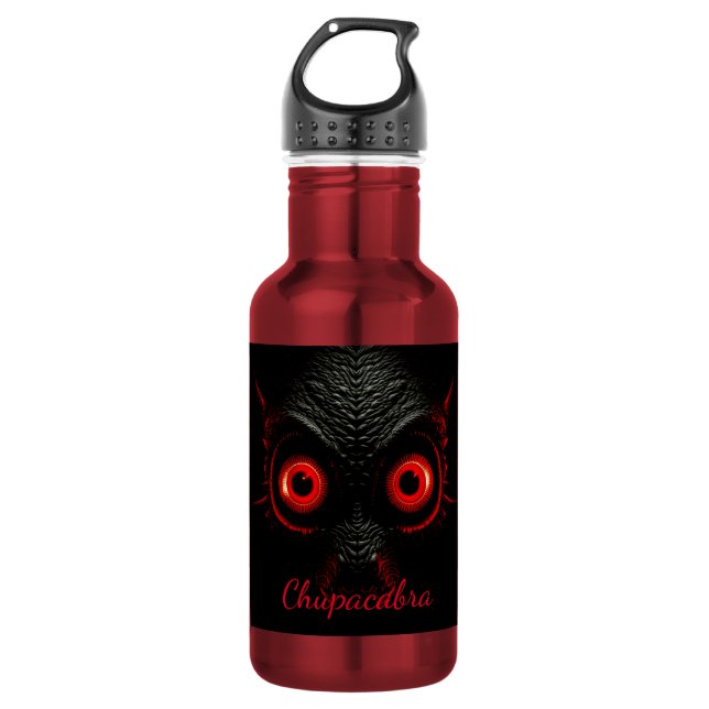Botella De Agua Chupacabra Cryptid (Anverso)