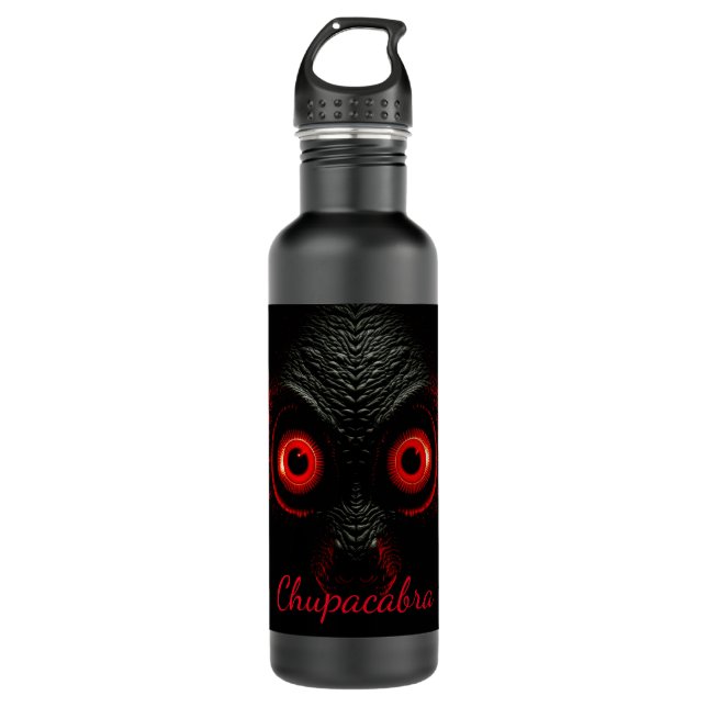 Botella De Agua Chupacabra Cryptid (Anverso)
