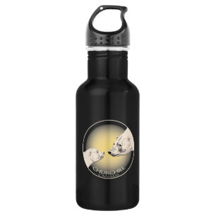 Botella De Agua Churchill Bear Art Bear Art Art